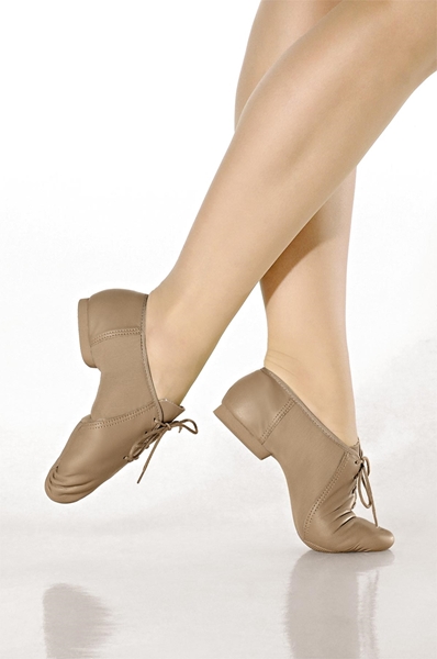 Imagem de F54/A - Sapato Profissional em couro, sola camurça - Só Dança