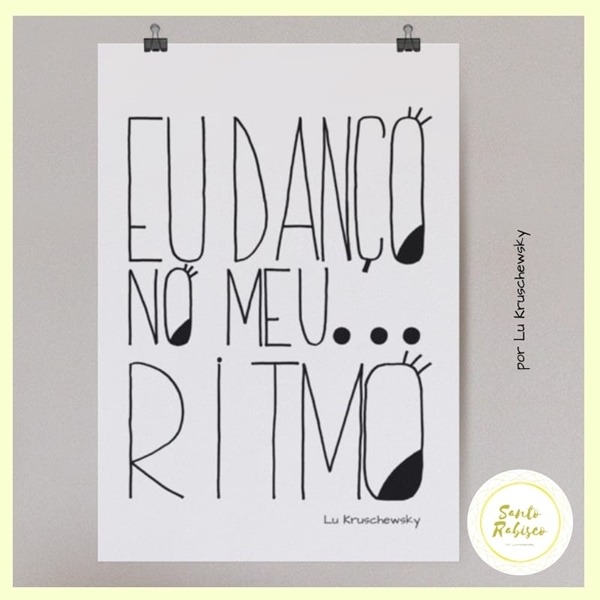 Imagem de Poster - Danço - Santo Rabisco