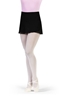 Imagem de OUTLET - 1016HL - Sainha Transpassada Helanca Light - M Infantil - Preto - Capezio