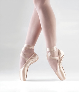 Imagem de OUTLET - SD34 - Sapatilha de Ponta Aurora - 37½  (4½) - FXD - Salmon Claro - Só Dança