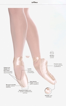 Imagem de SD09 - Ponta Claudia - Só Dança - ENCOMENDA