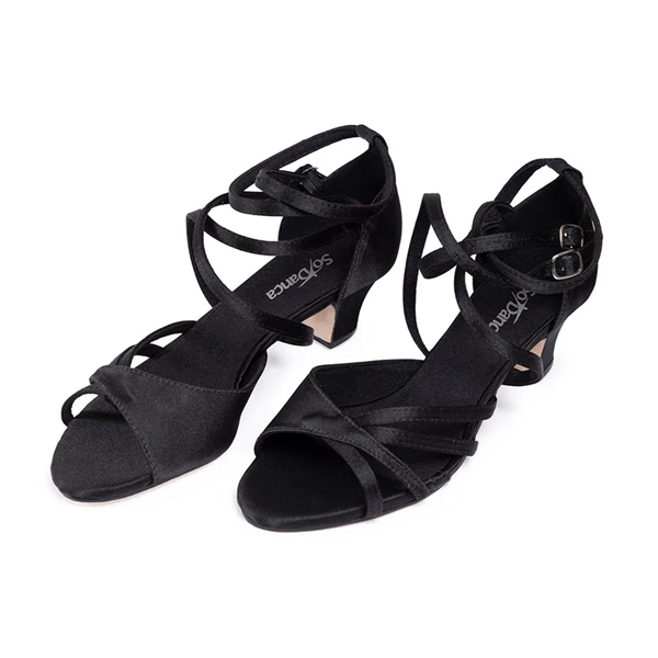 Imagem de BL-661 - Sandália para Dança de Salão 4.5 cm - Sola em couro - Só Dança